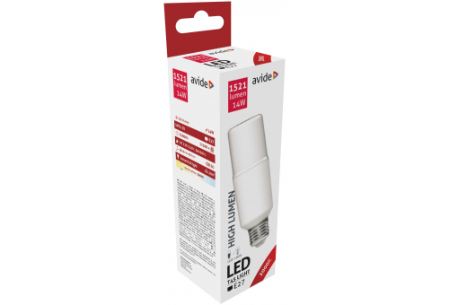 LED Bright Stick izzó T45 14W E27 WW 3000K