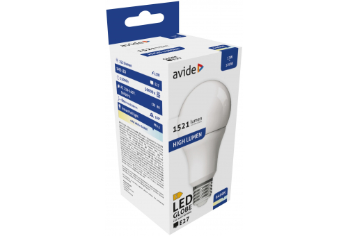 LED Globe A60 13W E27 CW