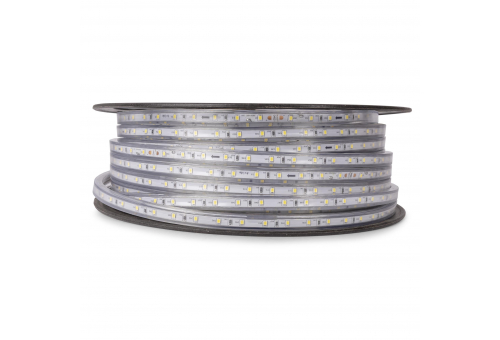 LED Szalag 220V 4.8W 6400K IP67 50m