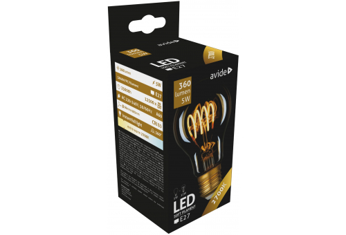 LED Soft Filament Globe 5W E27 EW 2700K