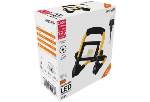 LED Reflektor Slim SMD 10W állványos 1.5m NW