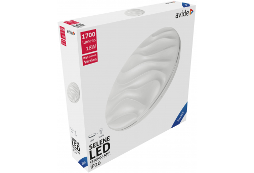 LED Mennyezeti Lámpa Selene 18W 330*68mm CW