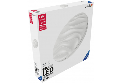 LED Mennyezeti Lámpa Selene 24W 380*70mm CW