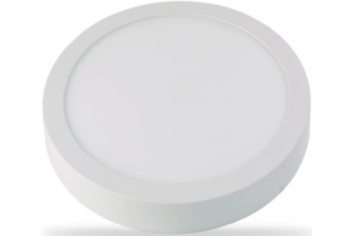 LED Falra Szerelhető Kerek Mennyezeti Lámpa 12W, CCT kapcsolóval, ALU, IP44 Front