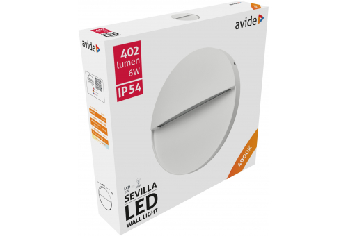Kültéri lépcső lámpa Sevilla LED 6W NW IP54 160mm