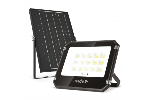 LED Szolár Reflektor CCT 100W, Szétválasztható Panel 10W/5V, 10000mAH, IP65, Távirányítóval